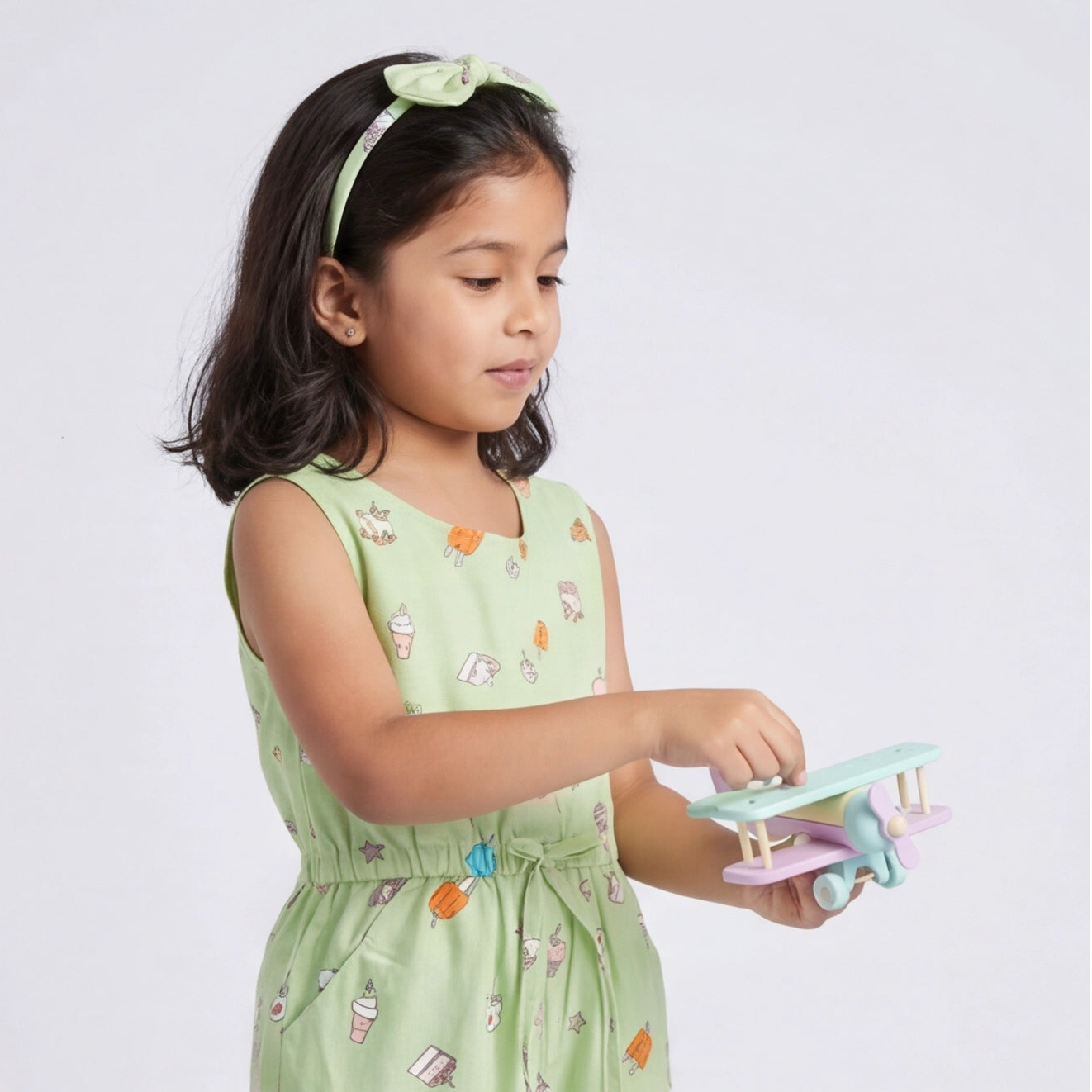 Green Fun Jump Suit