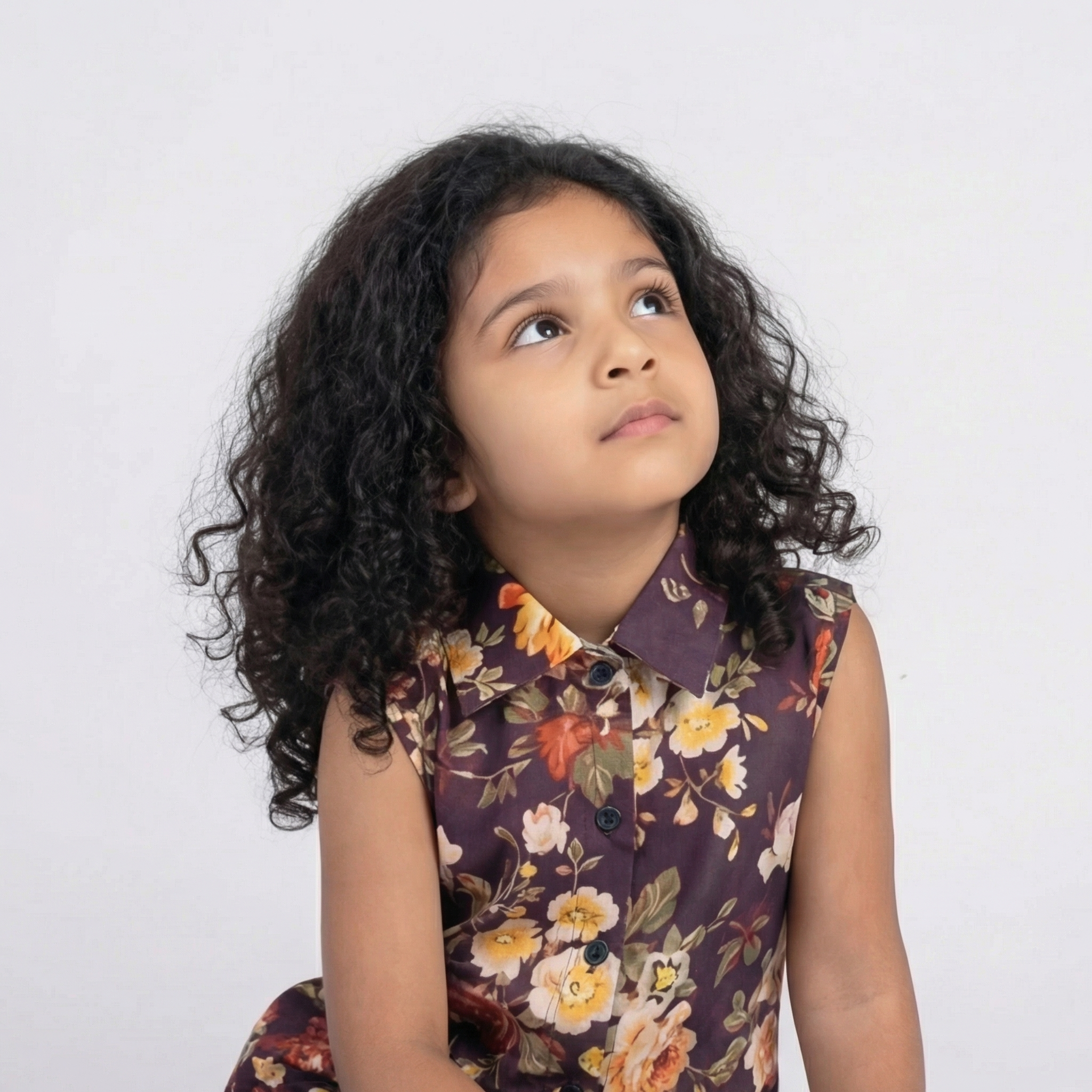 Floral Brown Elegance Set