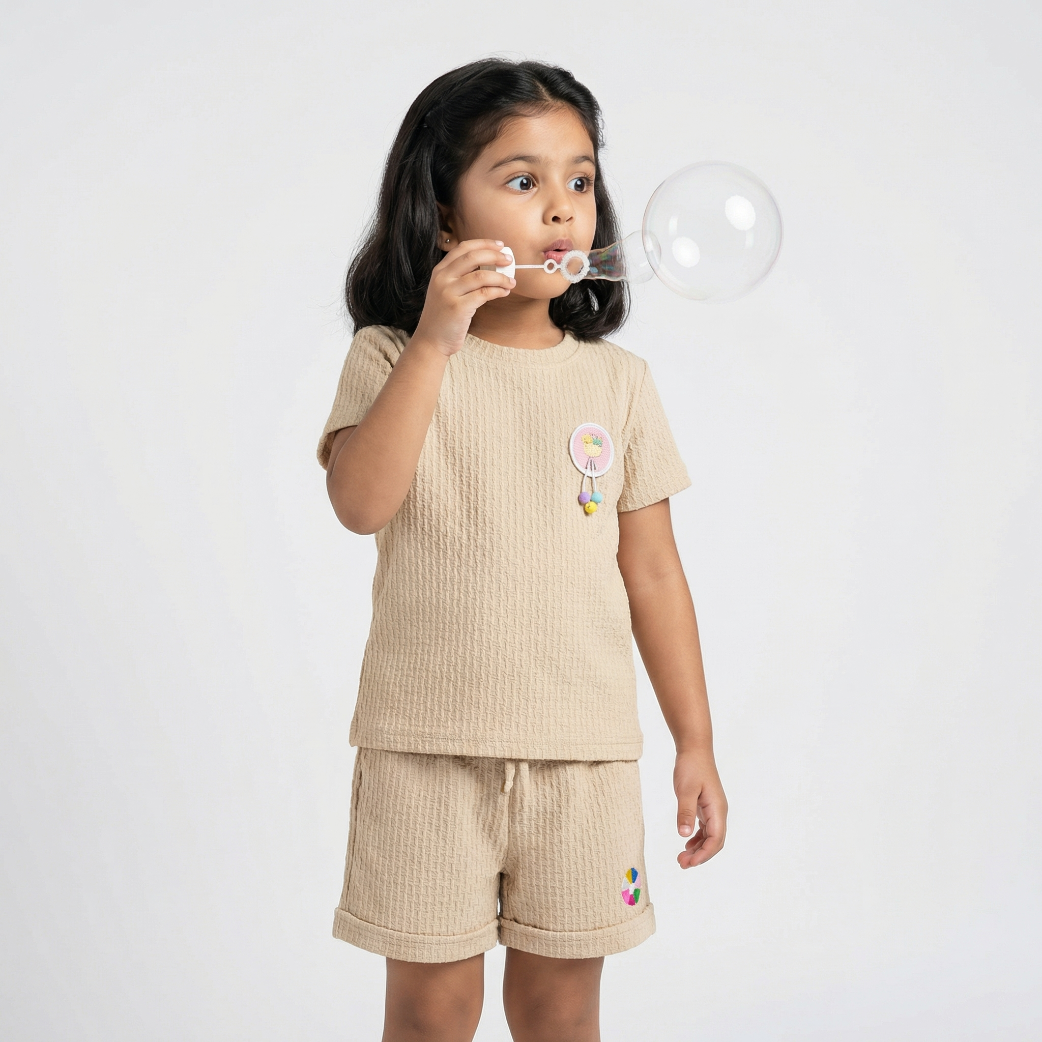 Beige Kids Neckar Set