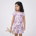 Lavender Snuggle Tee Set