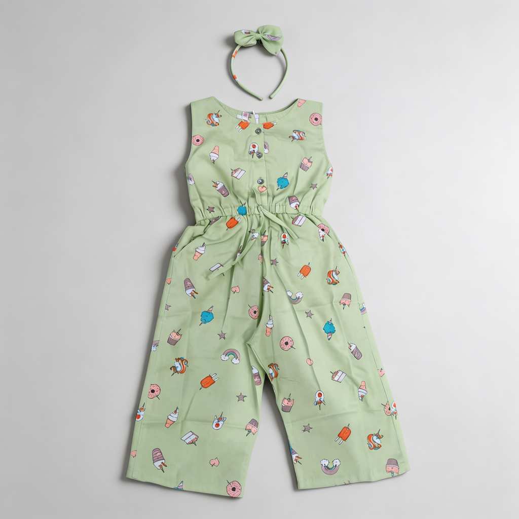 Green Fun Jump Suit