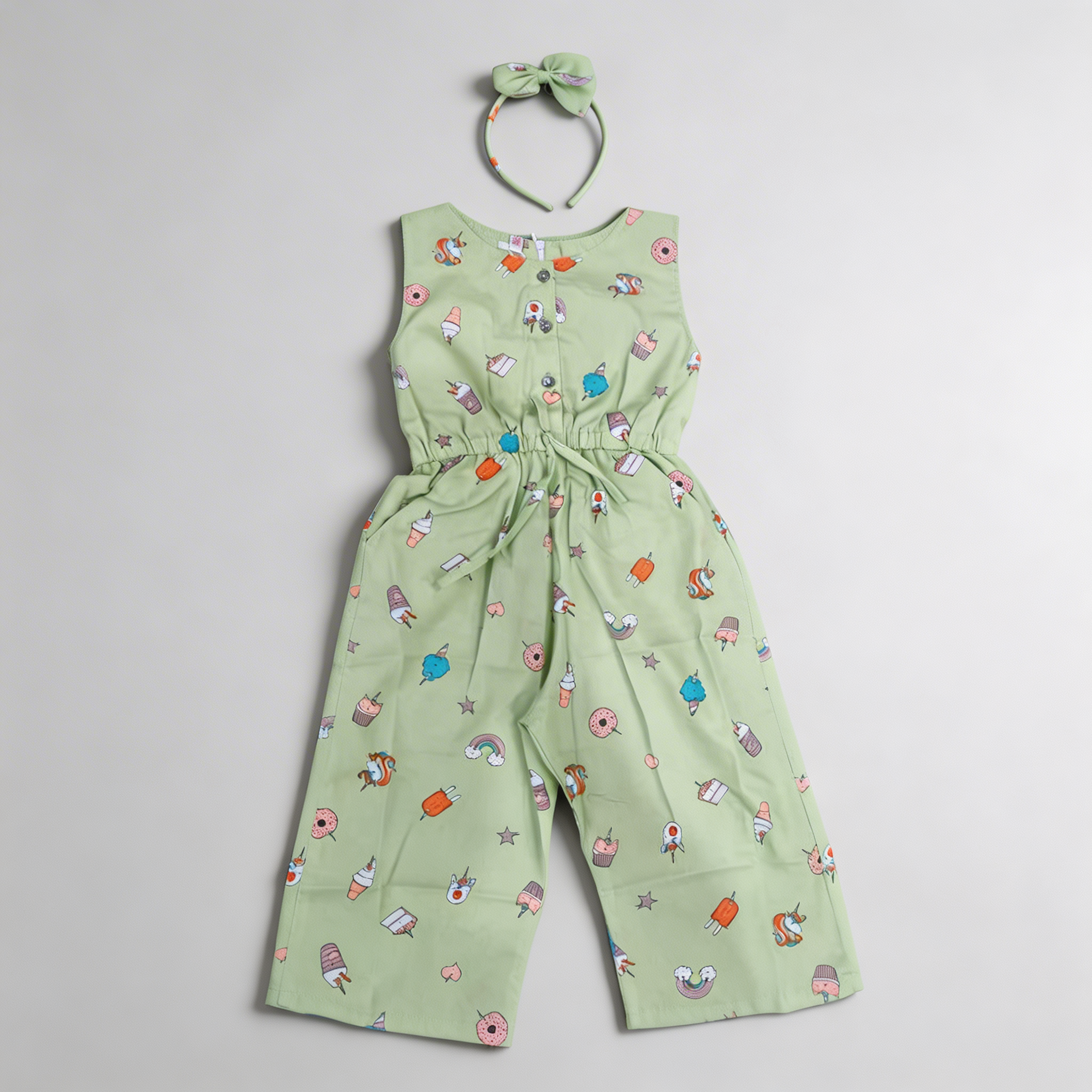 Green Fun Jump Suit