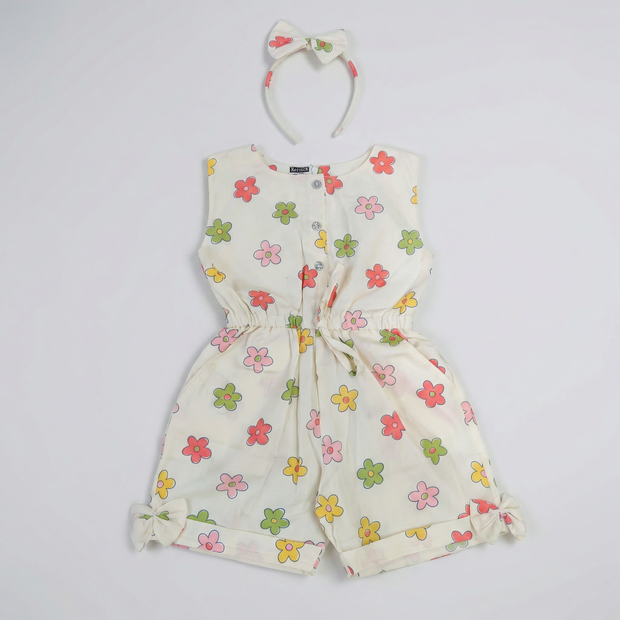Floral Jump Suit